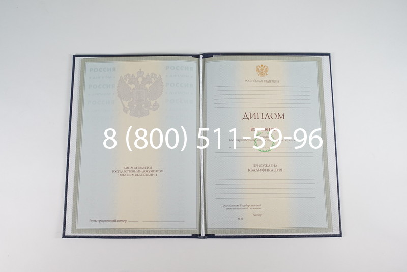 Диплом о высшем образовании 2003-2009 годов в Шахтах